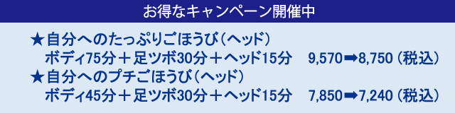 お得キャンペーン①